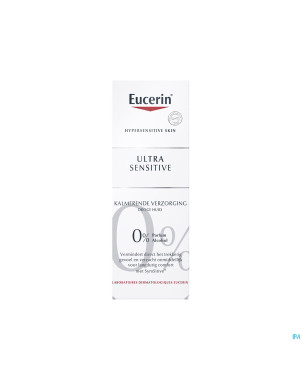 Eucerin ultra sensitive soin apais. peau sec 50ml