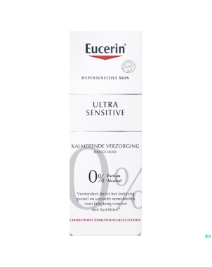 Eucerin ultra sensitive soin apais. peau sec 50ml
