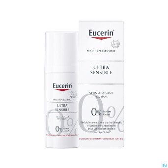 Eucerin ultra sensitive soin apais. peau sec 50ml
