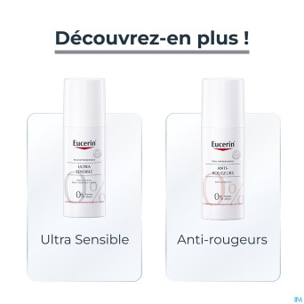 Eucerin ultra sensitive soin apais. peau sec 50ml