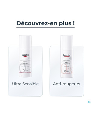 Eucerin ultra sensitive soin apais. peau sec 50ml