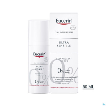 Eucerin ultra sensitive soin apais. peau sec 50ml