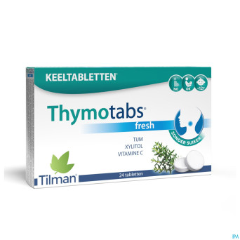Thymo tabs fresh    past a sucer 24