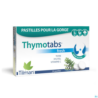 Thymo tabs fresh    past a sucer 24