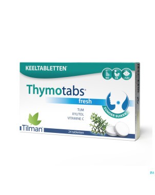 Thymo tabs fresh    past a sucer 24