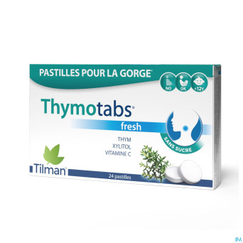 Thymo tabs fresh    past a sucer 24