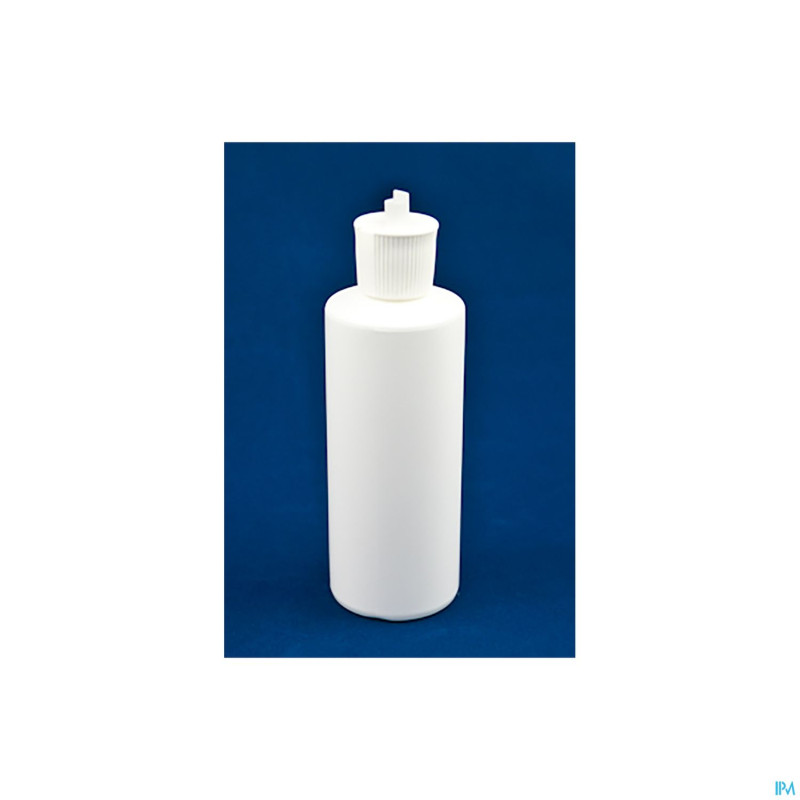 Flacon emulsion blanc rond    1000ml 10 pontos