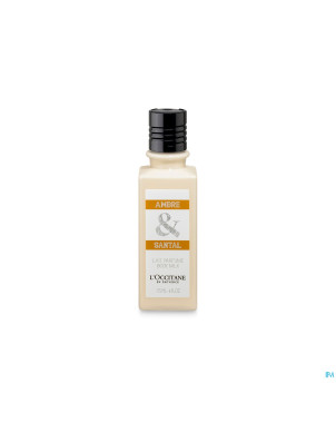 L'occitane lait corps ambre santal    175ml