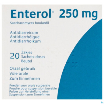 Enterol 250 mg pi pharma pulv sach 20 x 250 mg pip