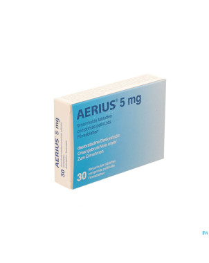 Aerius 5 mg pi pharma comp pell  30 x 5 mg pip