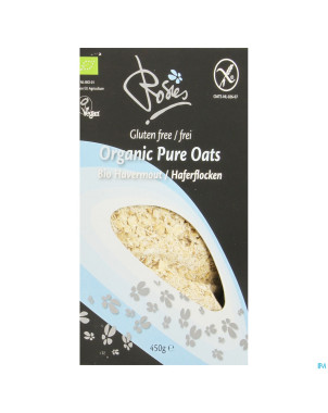 Rosies flocons avoine bio    450g 5835 revogan