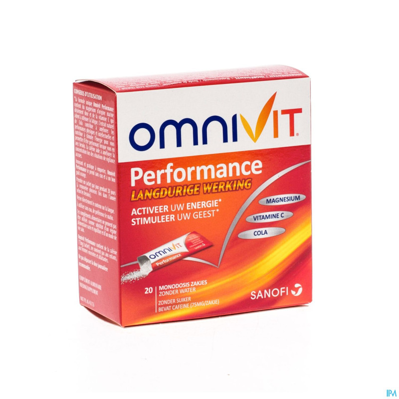 Omnivit performance monodoses sach 20