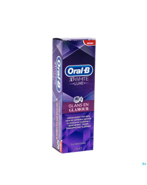 Oral b 3d white luxe glamorous shine duo tube
