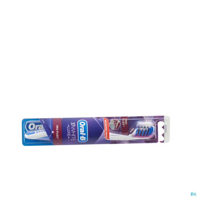 Oral b brosse white luxe pro-flex 38 medium