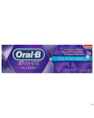 Oral b dentif white luxe healthy shine