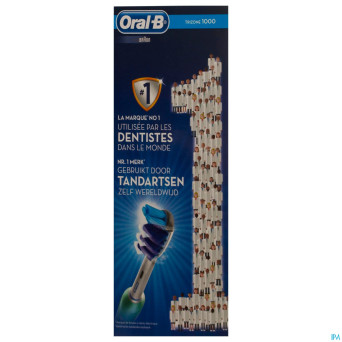 Oral b brosse electr. trizone 1000 wow