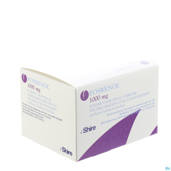 Fosrenol 1000 mg sach-zakjes 90 x 1000 mg
