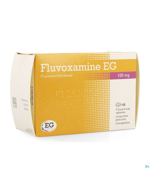 Fluvoxamine eg 100mg comp pellicules 100