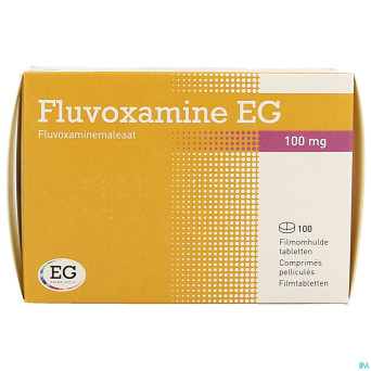 Fluvoxamine eg 100mg comp pellicules 100