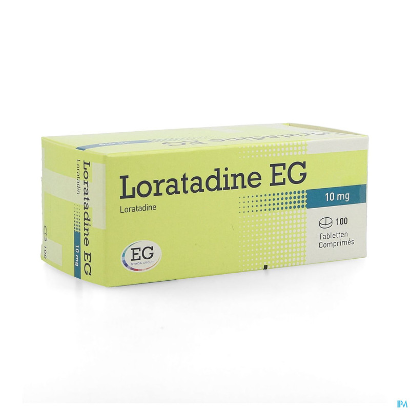 Loratadine eg 10 mg tabl 100 x 10 mg