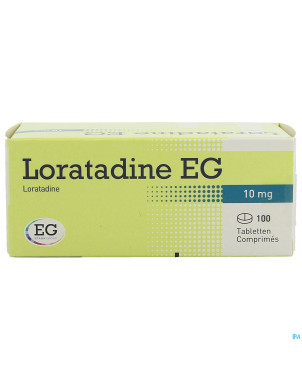 Loratadine eg 10 mg tabl 100 x 10 mg