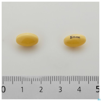 Ciqorin 25 mg teva caps molle  50 x  25 mg