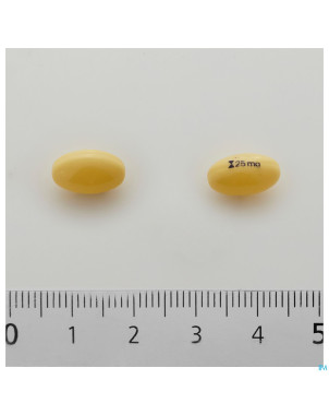 Ciqorin 25 mg teva caps molle  50 x  25 mg