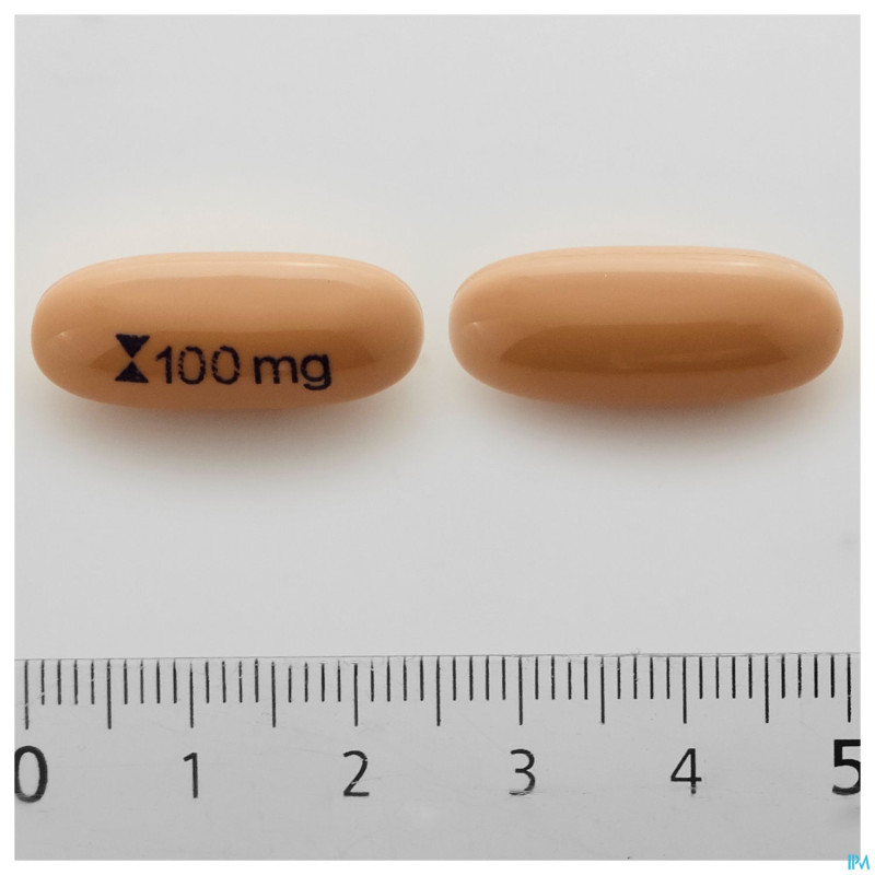 Ciqorin 100 mg teva caps molle  50 x 100 mg