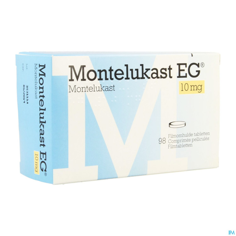 Montelukast eg 10mg impexeco comp pell  98 x 10mg