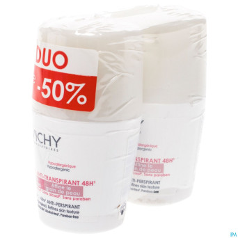 Vichy deo a/repousse bille 48h    duo 2x50ml