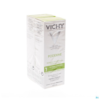 Vichy podexine reconstituant pieds sec duo 2x100ml