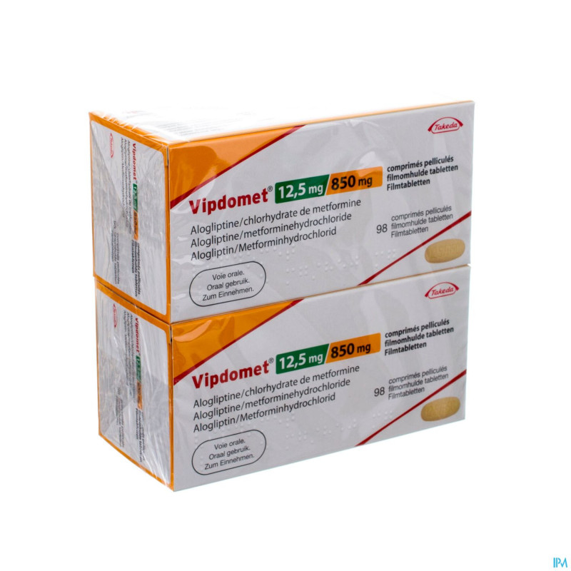 Vipdomet 12,50 mg/ 850 mg comp pell 196
