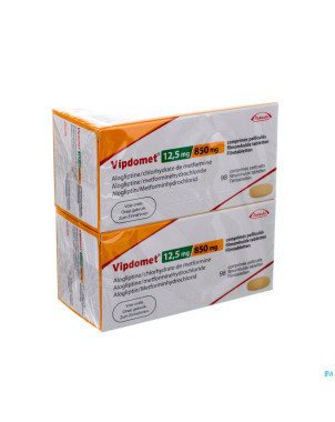 Vipdomet 12,50 mg/ 850 mg comp pell 196