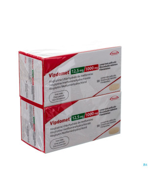 Vipdomet 12,50 mg/1000 mg comp pell 196
