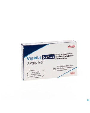 Vipidia 6,25mg  comp pell 28x6,25mg