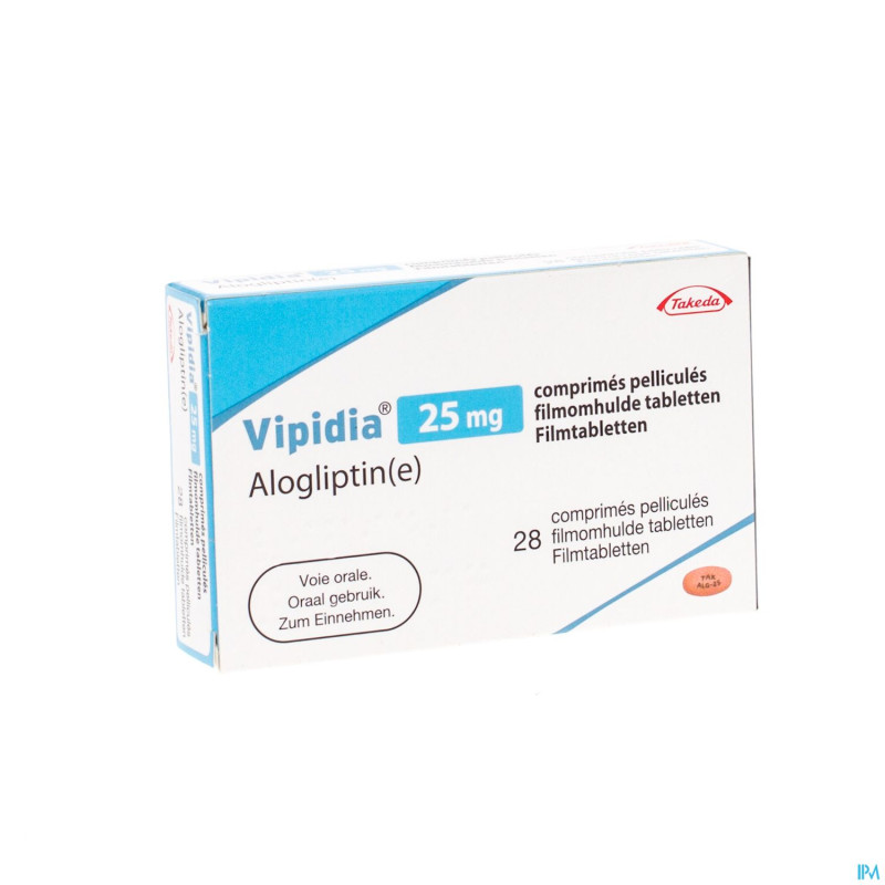 Vipidia 25mg    comp pell 28x25mg