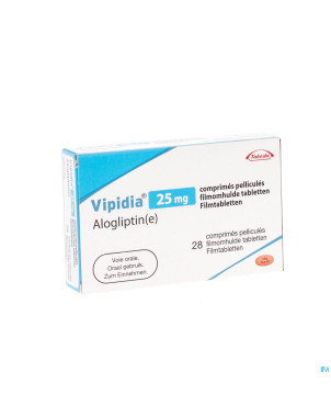 Vipidia 25mg    comp pell 28x25mg