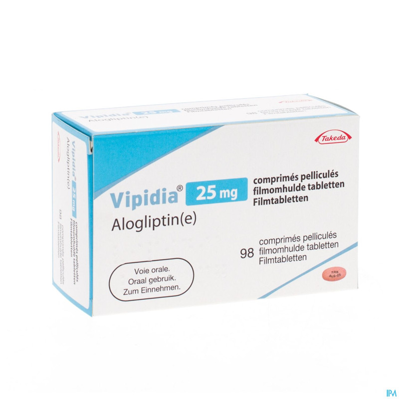 Vipidia 25mg    comp pell 98x25mg