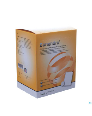 Bonendro 70mg+ 500mg+880ie comp12+granules eff 72