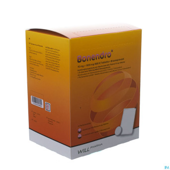 Bonendro 70mg+1000mg+880ie comp12+granules eff 72