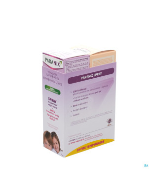 Paranix duo spray+peigne+repel.+sleeve