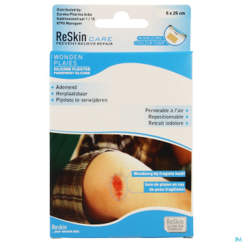 Reskin plaies beige 5x25cm  1