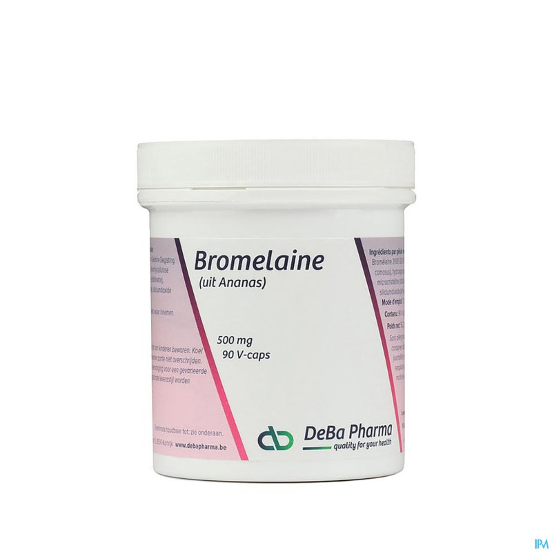 Bromelaine 500mg    v-caps  90    deba