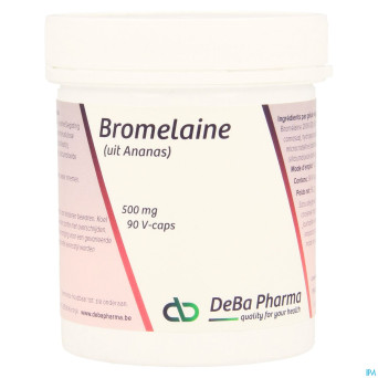 Bromelaine 500mg    v-caps  90    deba