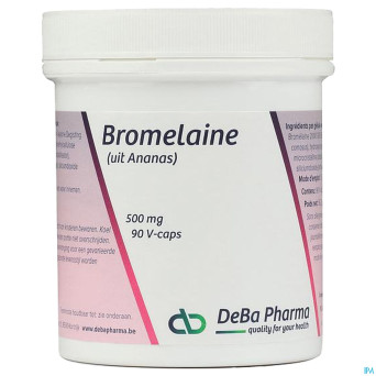 Bromelaine 500mg    v-caps  90    deba