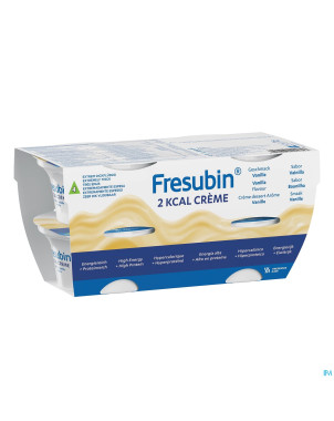 Fresubin 2 kcal creme vanille pot 4x125g