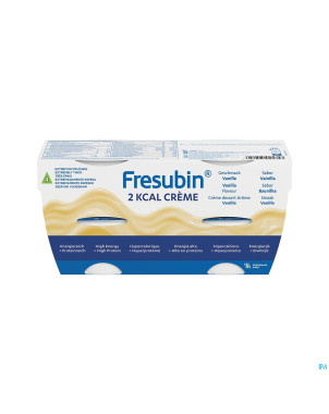 Fresubin 2 kcal creme vanille pot 4x125g