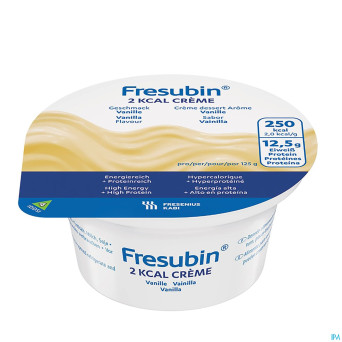 Fresubin 2 kcal creme vanille pot 4x125g