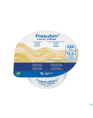 Fresubin 2 kcal creme vanille pot 4x125g
