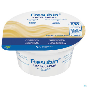 Fresubin 2 kcal creme vanille pot 4x125g
